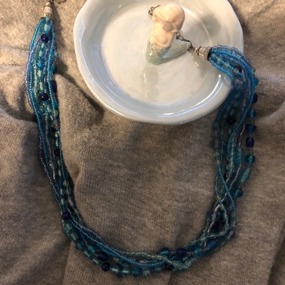 Colorful beaded chocker - Picture 2 of 3